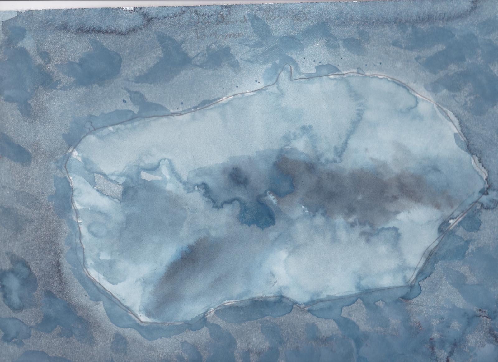 L'Ile Bouvet, petite île glacée de l'extrême sud de l'Atlantique, point le plus froid en été à cette latitude, recouverte par la neige à 93% (Ile Bouvet)
